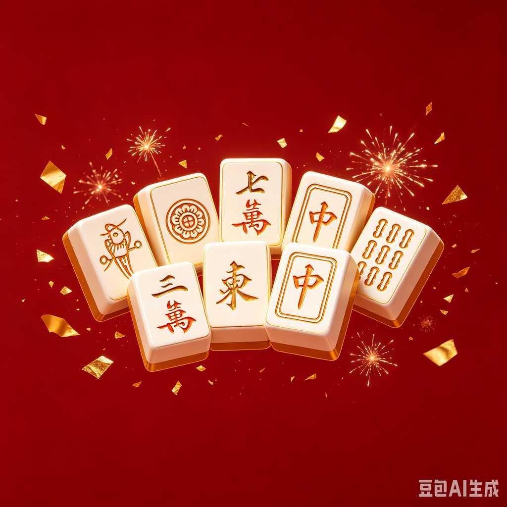 shiny mahjong tiles luxury